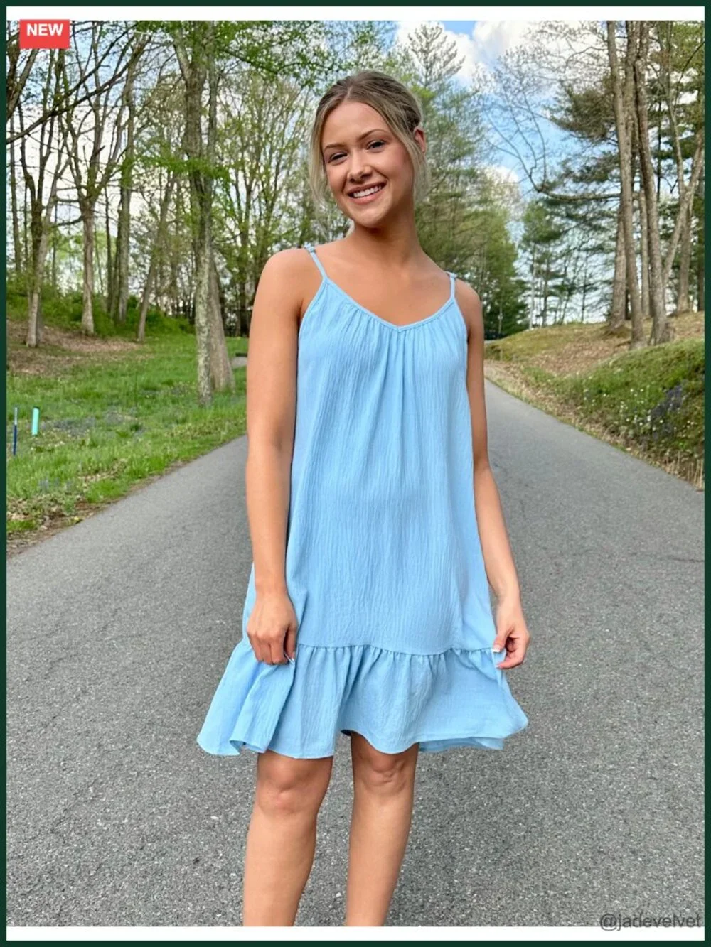 Sleeveless Spaghetti Strap Ruffled Hem Swim Suit Cover Up Sundress